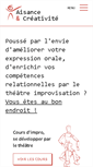 Mobile Screenshot of aisance-creativite.ch